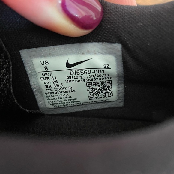 NWOT Nike Air Zoom Victory Tour 2 Golf Shoes Black White DJ6569-001 - Picture 6 of 6